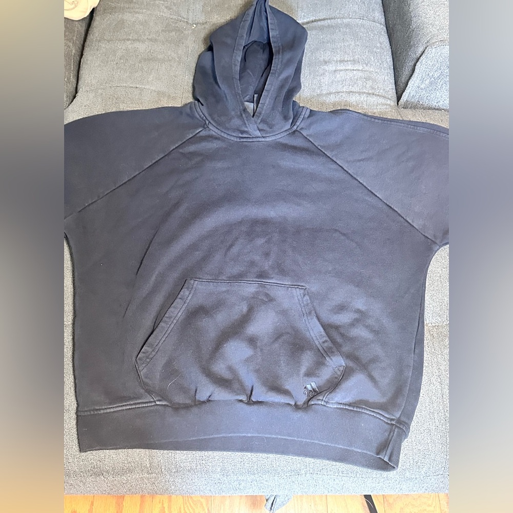 Black Hoodie with Front Pocket
